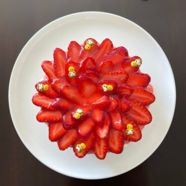 【道草日記】日本の苺のショートケーキに挑戦。
